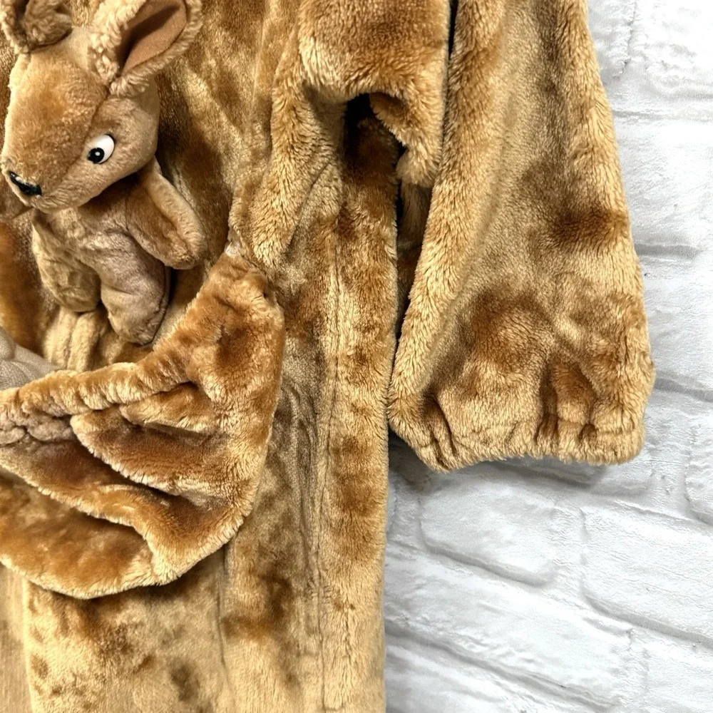 Kids Kangaroo Halloween Costume Sz 7/8 Theater Quality Body Suit Warm Fast Ship!